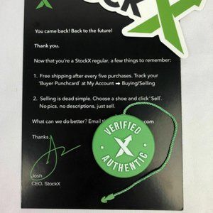 COPY - STOCKX BRAND NEW VERIFIED TAG (UNCUT!) PLU…
